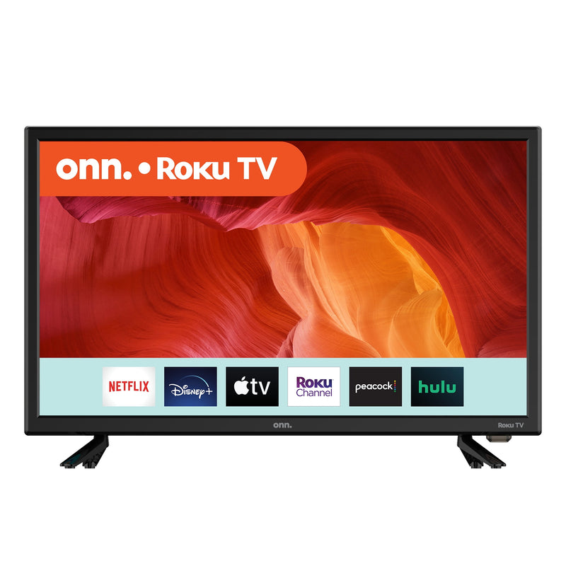 onn. 24” Class HD (720P) LED Roku Smart Television (100012590)