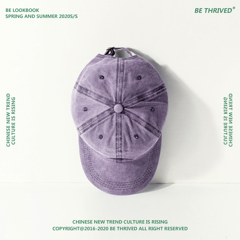 BE Men's New washed and aged hip-hop baseball caps