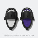 Three-generation mandarin duck Shark summer, beach flip-flops for women to wear outside