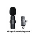 Wireless Lavalier Microphone Portable Audio Video Recording Mini Mic For I Phone Android