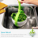 Kitchen Vegetable Rotation Drainer home wash vegetables stranner