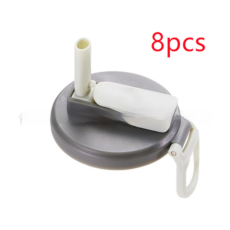 Soda Cola Can Lid with Straw Reusable Can Stopper For Soda Beer Drinks Juice Fits Standard Coke Can