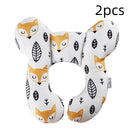 Infant Pillow  Baby Bed  U-Shaped Safety Seat  Neck Guard  Fixed Stereotyped Stroller Pillow