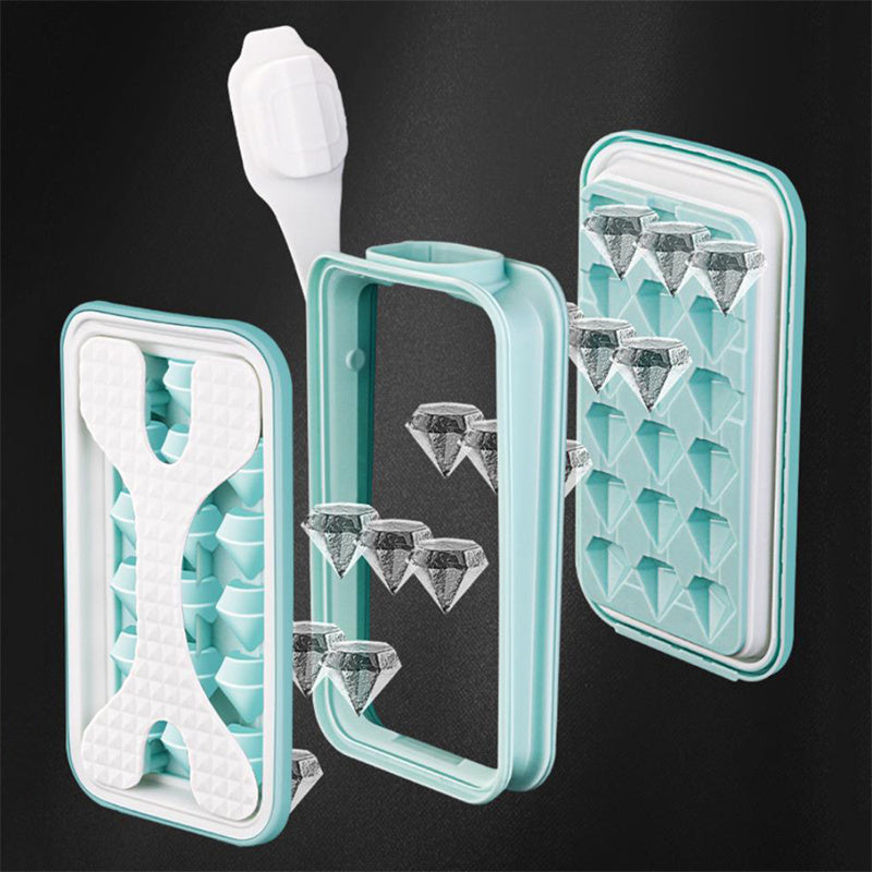 2in1 Portable Silicone Ice Ball Mold Ice Maker Water Bottle Ice Cube Kitchen Gadgets