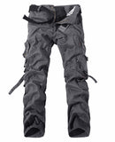 Men's Multi-pocket Cargo Pants Washed Hot Cargo Pants