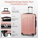 Three In One ABS PC Suitcase 20in 24in 28in Suitcase