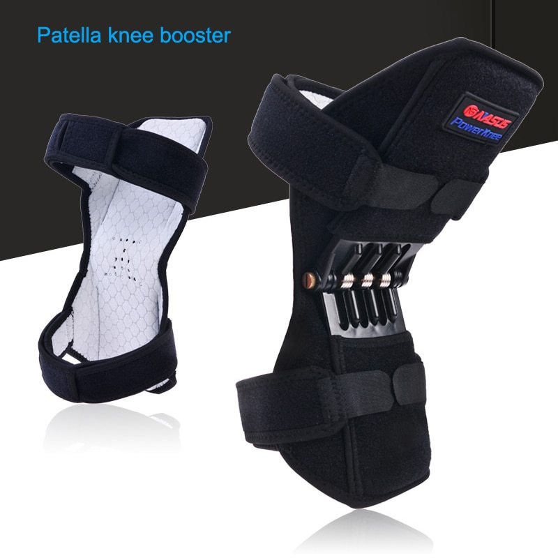High Quality Knee Brace Patella Booster Spring Knee Brace Support For Mountaineering Squat