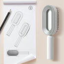 Self Cleaning Hair Brush For Women One-key Cleaning Hair Loss Airbag Hairbrush