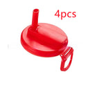 Soda Cola Can Lid with Straw Reusable Can Stopper For Soda Beer Drinks Juice Fits Standard Coke Can