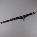 Fake cross collar, dark gothic choker necklace