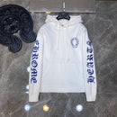 Navy cross flower arms limited hoodie for couples