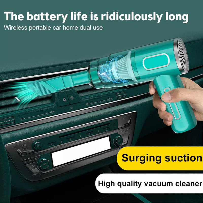 Mini Cordless Portable Rechargeable Hand-Held Vacuum Cleaner Car Auto Home Wireless Handheld