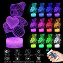 3D Lamp Acrylic USB LED Night Lights Neon Sign Lamp Decorations