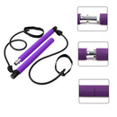 Fitness Yoga Pilates Bar Portable Gym Accessories Sport Elastic Bodybuilding Resistance Bands