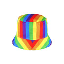 Pride Proud Moon Rainbow Sunshade Fisherman LGBT hat