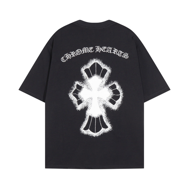 New summer streetwear short-sleeved half-sleeved T-shirt collection for men and women