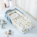 Baby Removable And Washable Bed Crib Portable Crib Travel Bed Cotton Cradle