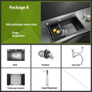 Manual Thickened Sink Kitchen Nano 304 Stainless Steel Sink