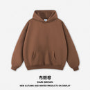 RS men's | autumn and winter hoodie plus fleece hoodie men's American fashion hoodie men's and women's Bajia hoodie