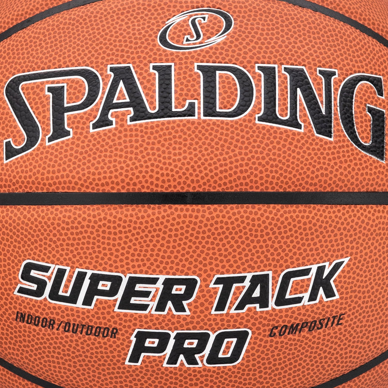 Spalding Super Tack Pro Indoor and Outdoor Basketball - Size 7, 29.5"