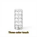 Nordic Crystal USB Table Lamps Touch Dimming Atmosphere Diamond Night Ligh
