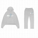 Streetwear NOFS print Sports American Retro Baggy Hoodie