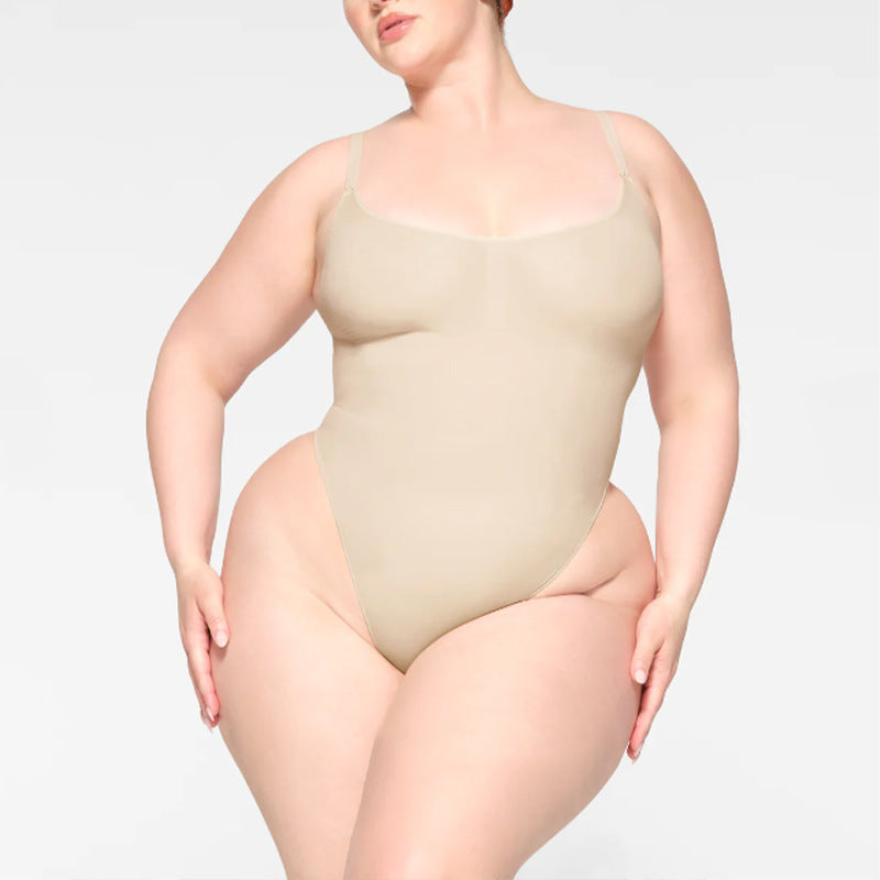 SK Strap One-piece Tummy Tuck Open Hip Lift Shapewear