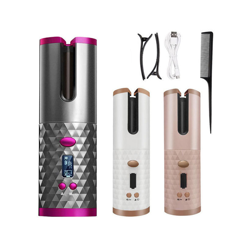 Automatic USB portable curling iron automatic charging