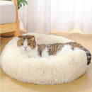 Dog Cat Bed Super Soft Washable Long Plush Pet Kennel Deep Sleep Velvet Mats Sofa Bed