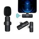 Wireless Lavalier Microphone Portable Audio Video Recording Mini Mic For I Phone Android