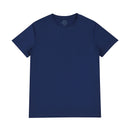 Light luxury 50 cool Xinjiang long cashmere pure cotton pima three needles ice silk all white T horse cotton men's short sleeve T-shirt