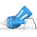 Glass Baby Bottle Straw Drop-resistant Drink Bottles for Baby