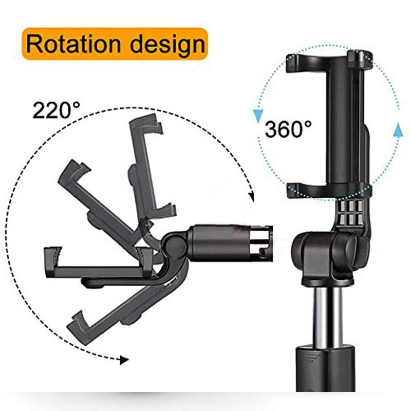 Tripod Selfie Universal Mobile Stick Live Triangle Bracket Compatible with Apple,