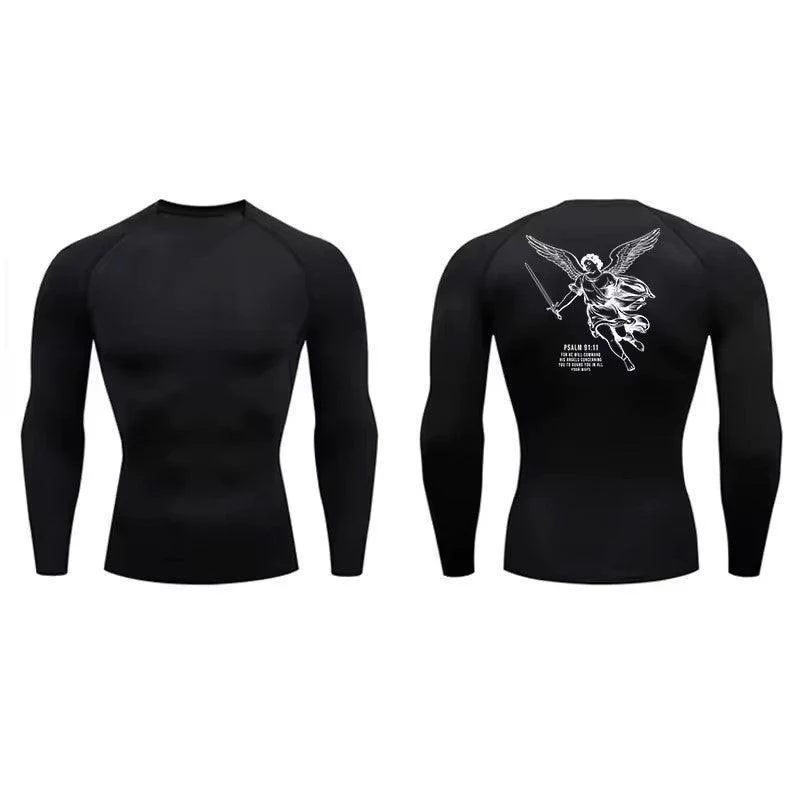 Men's Fitness training sports running breathable quick drying shot sleeve T-shirt