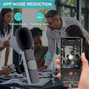 Wireless Lavalier Microphone Portable Audio Video Recording Mini Mic For I Phone Android