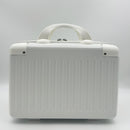 14-inch hand-held suitcase, mini boarding makeup souvenir, double-handle lightweight storage box