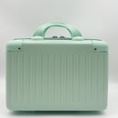 14-inch hand-held suitcase, mini boarding makeup souvenir, double-handle lightweight storage box