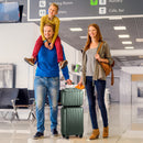 Vertical Pattern Two-piece Set 20 Inch Expandable With 14 Inch Suitcase