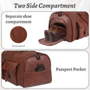 Large Capacity Men's Leather Suit Storage Bag