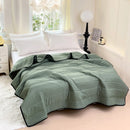Cooling Blankets Pure Color Summer Quilt Plain Summer Cool Compressible Air-conditioning Quilt Blanket