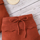 Knitted 2pcs set summer