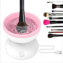 Portable Automatic USB Electric Makeup Brush Cosmetic Brush Cleaner Tools For All Size Brushes Set