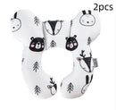 Infant Pillow  Baby Bed  U-Shaped Safety Seat  Neck Guard  Fixed Stereotyped Stroller Pillow