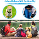 Rubber Foldable Double Pet Feeding Pets Supplies Dog Cat Bowls