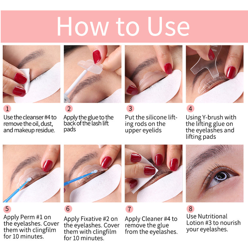 ICONSIGN Lash Lifiting Eyelash Perming Kit Curling Enhancer Eyes Makeup Tools