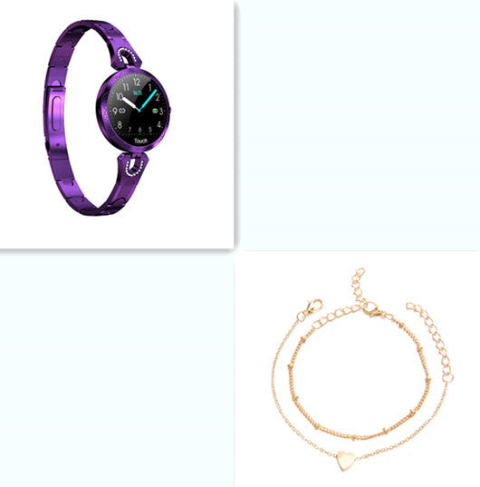 Fashion Women's Smart Waterproof Wearable Device Heart Rate Monitor Sports Watch