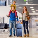 Vertical Pattern Two-piece Set 20 Inch Expandable With 14 Inch Suitcase