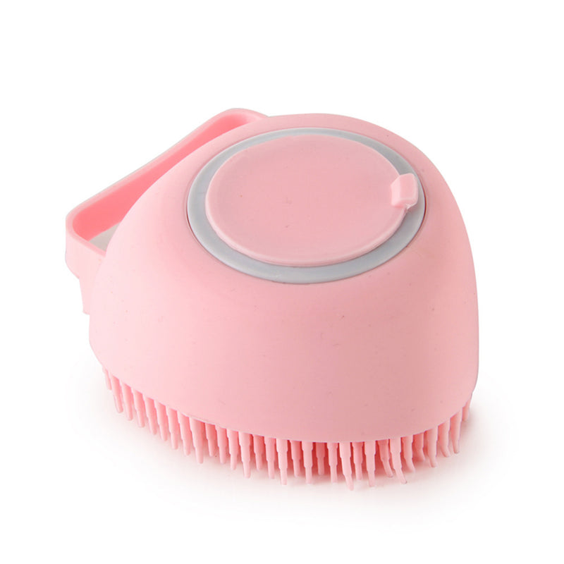 Silicone Dog Cat Bath Massage Gloves Brush