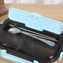 Lunch Box Inox Bleu