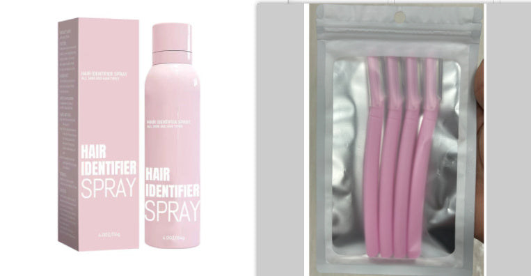 Hair Identifier Spray Shaving Moisturizing Dermaplaner Spray For Face Shaving Skin Care